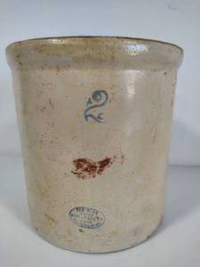lot 45 image: Red Wing Two Gallon Crock