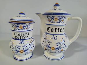 lot 98 image: Royal Sealy Heritage Ceramic Coffee Servers