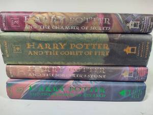 lot 111 image: Four Harry Potter Books