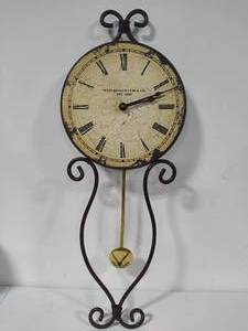 lot 120 image: Manchester Clock Co. Wall Clock