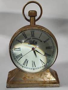 lot 192 image: Pottery Barn Railway Regulator Clock