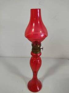 lot 211 image: Decorative Oil Lamp