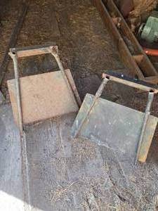lot 28 image: Pair of Snowmobile Jack Stands
