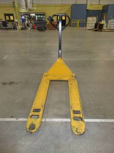 lot 296 image: U-LINE PALLET JACK-NEEDS REPAIR