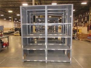 lot 554 image: HEAVY DUTY WAREHOUSE SHELVING