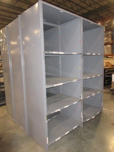 lot 556 image: HEAVY DUTY WAREHOUSE SHELVING