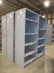 lot 558 image: HEAVY DUTY WAREHOUSE SHELVING
