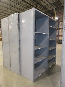lot 559 image: HEAVY DUTY WAREHOUSE SHELVING