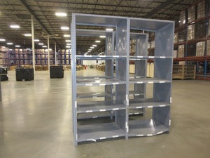 lot 560 image: HEAVY DUTY WAREHOUSE SHELVING