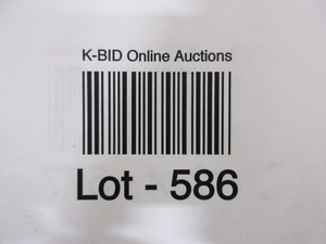 lot 586 image: FOLDING TABLES