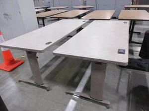 lot 598 image: FALCON CONFERENCE ROOM FOLDING TABLES