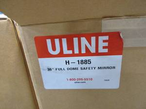 lot 413 image: JUMBO, FULL DOME SAFETY MIRRORS - NEW