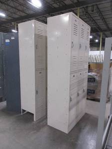 lot 424 image: PENCO, NUMBERED,  6 BANK LOCKER UNITS