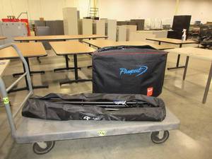lot 431 image: FENDER PORTABLE SOUND SYSTEM-LIKE NEW