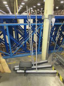 lot 452 image: SPEEDSWEEP 36 PUSH BROOMS AND DUST PANS
