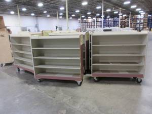 lot 342 image: HEAVY DUTY ROLLING CARTS IN VARIOUS STATES OF REPAIR