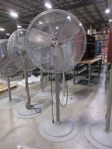 lot 356 image: TPI  INDUSTRIAL 30 FLOOR FAN