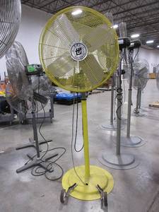 lot 360 image: TPI INDUSTRIAL 30 FLOOR FAN WITH STAND