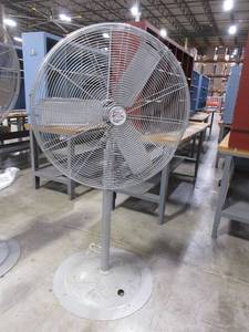 lot 361 image: UTILITECH 30 FLOOR FAN WITH STAND