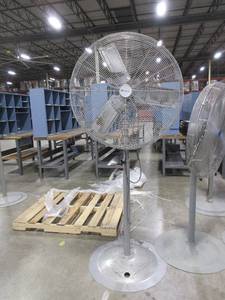 lot 362 image: UTILITECH 30 FLOOR FAN WITH STAND