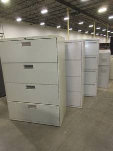 lot 645 image: MISC LATERAL FILE CABINETS