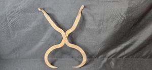 lot 94 image: Antique Iron Ice Block Tongs