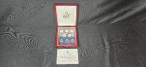 lot 139 image: 2011 United States Presidential Dollar Coin Set in Display Case