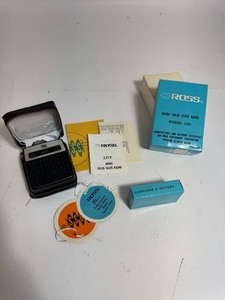 Vintage AM Micro Transistor Radio. Ross model 1210