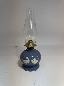 lot 73 image: Antique Duck Oil Lamp