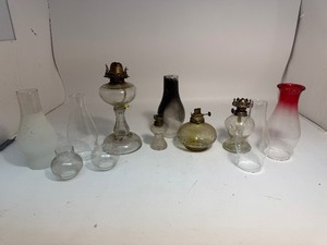 lot 74 image: Huge Lot of Vintage Lantern Parts