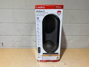 lot 203 image: Lasko Motion X 27 Ceramic Console Space Heater with Remote Control