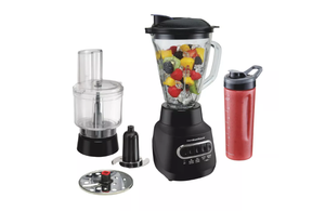 lot 18 image: Hamilton Beach Kitchen System 3-in-1 Blender with 52oz Food Processor Glass