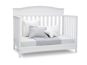 lot 52 image: Delta Children Emery 4-in-1 Convertible Crib White