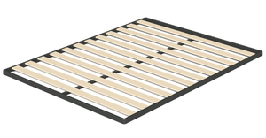 lot 58 image: ZINUS Deepak Easy Assembly Wood Slat 1.6 Inch Bunkie Board, Bed Slat Replacement, Full