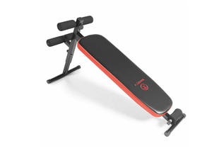 lot 73 image: Marcy Folding Utility Bench with Headrest Slant Board SB-4606