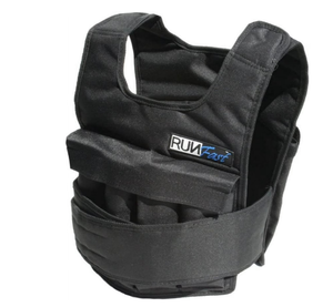lot 80 image: RUNmax Pro Weighted Vest 12lbs 20lbs 40lbs 50lbs 60lbs with Shoulder Pads Option