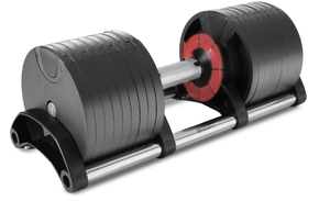 lot 82 image: Squatz 70lb Adjustable Dumbbell Weight Set Twist Lock