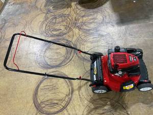 lot 70 image: TROY BILT 21 140cc Gas Powered Push Walk-Behind Mower