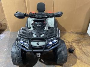 lot 36 image: XOOTZ CAN-AM OUTLANDER CHILDRENS ELECTRIC ATV MODEL TY6537-GY-WAL32 - W