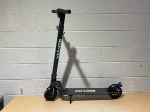 lot 39 image: GOTRAX G2Plus Foldable Electric Scooter for Adult Teens Age of 8 with 6 Tires, 200W 12mph, Gray