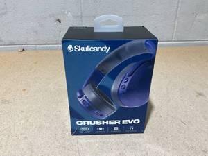 lot 46 image: Skullcandy - Crusher Evo Over-the-Ear Wireless Headphones - Midnight Blue