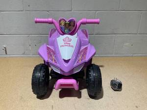 lot 228 image: 6V Disney Princess ATV, Battery Powered Ride on, by Hyper
