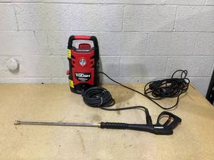 lot 422 image: Hyper Tough 1500PSI Pressure Washer Corded Electirc for Car Wash,Red Black