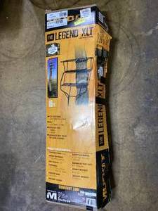 lot 339 image: Muddy Legend XLT 2 Man Tree Stand 18 ft. - 500 lb. Rated - 2 Four Point Harnesses -Flex-Tek Seats
