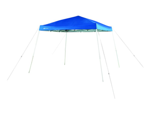 lot 321 image: Ozark Trail 10 x 10 Instant Slant Leg Pop-up Canopy, Blue, Outdoor Canopy Type