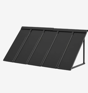 lot 332 image: VEVOR Fixed Metal Awning 56 x 24 in, Window Awning Door Canopy, Stable Triangle Steel Frame Awnings for Doors Exterior Rain, and Snow Sunlight Protection for Door Entrance, Windows, Porches, Balconies