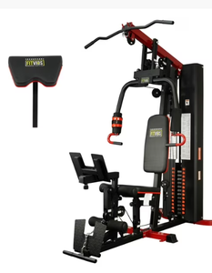 lot 333 image: Fitvids LX770 Multifunctional Full Home Gym System Workout Station with 160 Lbs Weight Stack, One Station with Leg Training Pedal, Comes with Installation Instruction Video, Ships in 6 Boxes