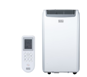 lot 343 image: BLACKDECKER BPP10WTB 14,000-BTU 3-Speed 1,250-Watt Portable Air Conditioner with Remote