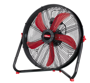 lot 310 image: Hyper Tough New 20 inch High Velocity Sealed Motor Drum Fan with Wall Mount