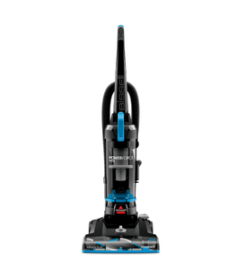 lot 38 image: BISSELL Upright Vacuum, PowerForce Helix, Bagless, Lightweight and Powerful, Helix Dirt Separation System, Hard Floor and Carpet, Hose, Wand, Dusting Brush and Crevice Tool, 3313, BlackBlue